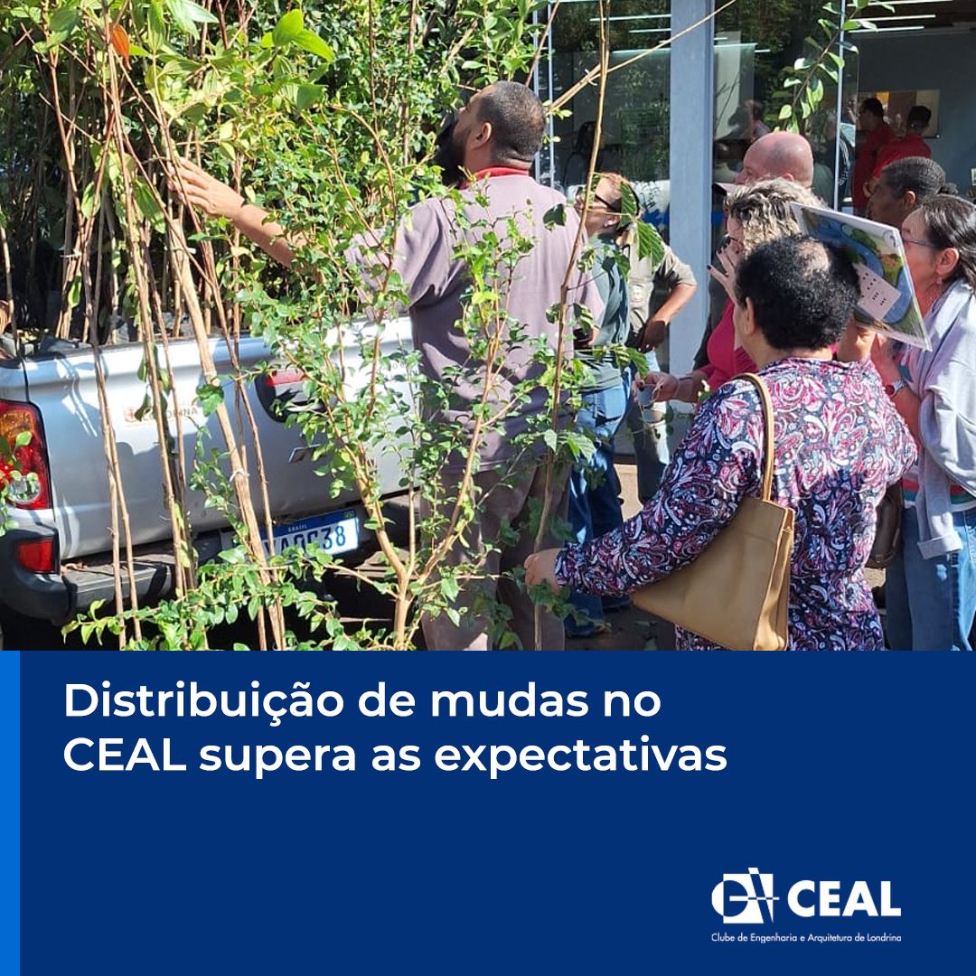 Distribuição de mudas no CEAL supera as expectativas